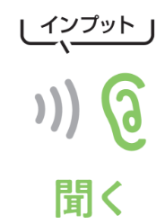 [インプット]聞く